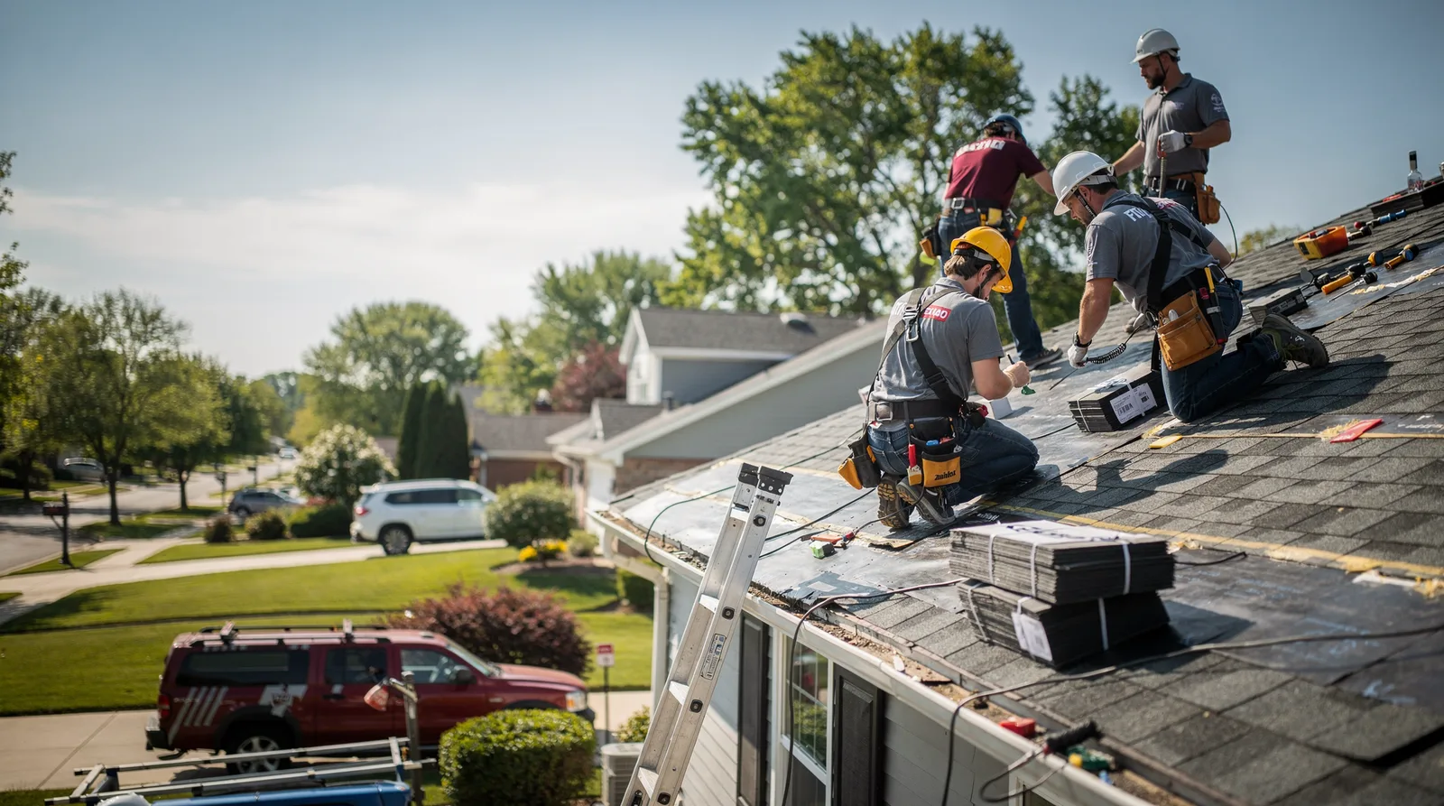 Roof Repair in Morrison, IL around you